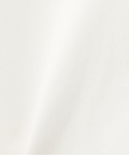 human woman / ヒューマンウーマン パンツ | セミワイドホワイトデニム | 詳細2