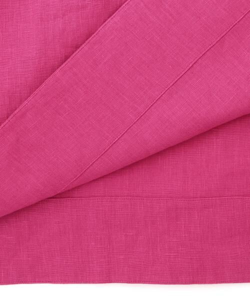 human woman / ヒューマンウーマン ワンピース | ◆リネンボートネックロングワンピース | 詳細18