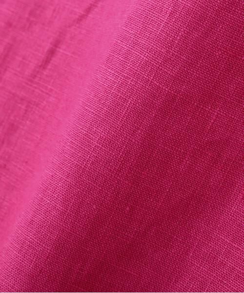 human woman / ヒューマンウーマン ワンピース | ◆リネンボートネックロングワンピース | 詳細19