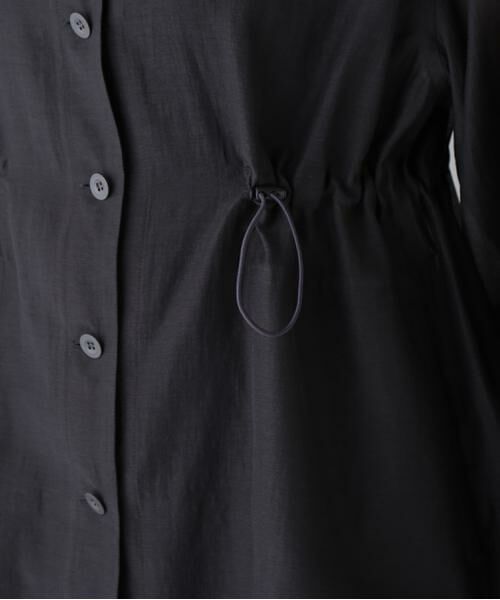 human woman / ヒューマンウーマン テーラードジャケット | ◆シアータフタユーティリティノーカラージャケット | 詳細15