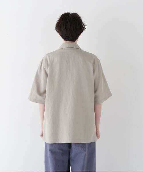 human woman / ヒューマンウーマン テーラードジャケット | ◆Ｒ／Ｃ麻ライトタッサータンブラージャケット | 詳細11