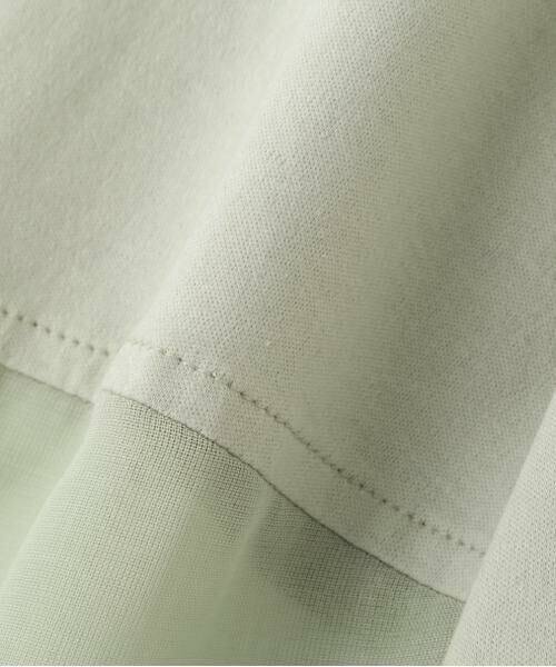 human woman / ヒューマンウーマン カットソー | ◆アードッキングモックネックカットソープルオーバー | 詳細10