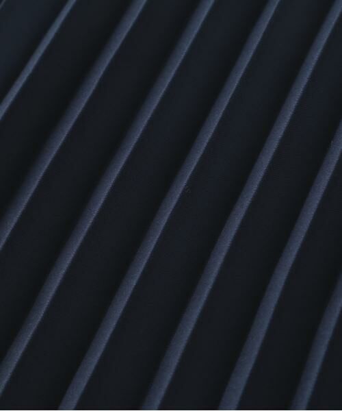 human woman / ヒューマンウーマン カットソー | 【接触冷感】プリーツドッキングカットソープルオーバー | 詳細8