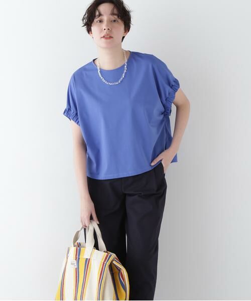 human woman / ヒューマンウーマン カットソー | ◆ハイゲージプレーティング天竺プルオーバー | 詳細2