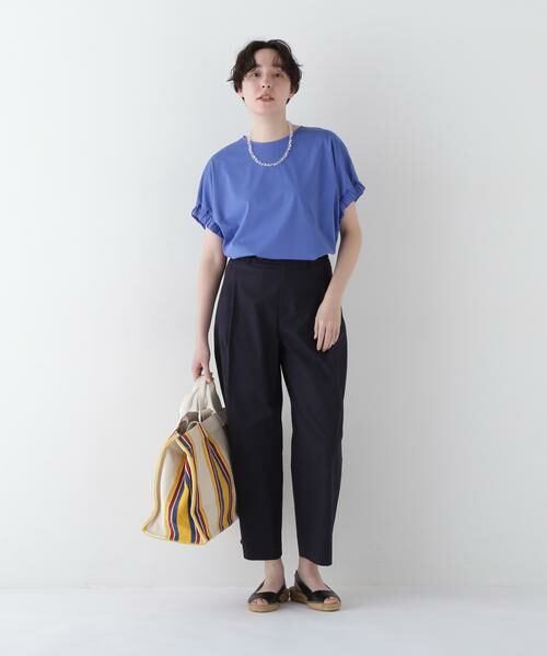 human woman / ヒューマンウーマン カットソー | ◆ハイゲージプレーティング天竺プルオーバー | 詳細4