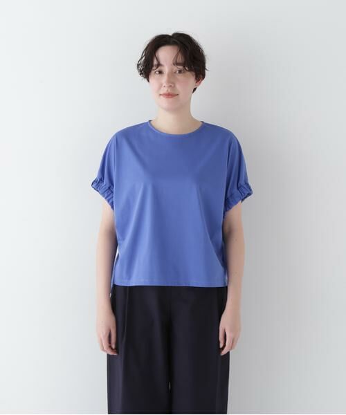 human woman / ヒューマンウーマン カットソー | ◆ハイゲージプレーティング天竺プルオーバー | 詳細5