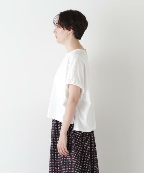 human woman / ヒューマンウーマン カットソー | ◆ハイゲージプレーティング天竺プルオーバー | 詳細12