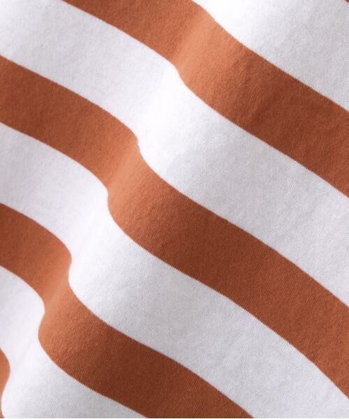 human woman / ヒューマンウーマン カットソー | ◆シルケット天竺ボーダーカットソー | 詳細19