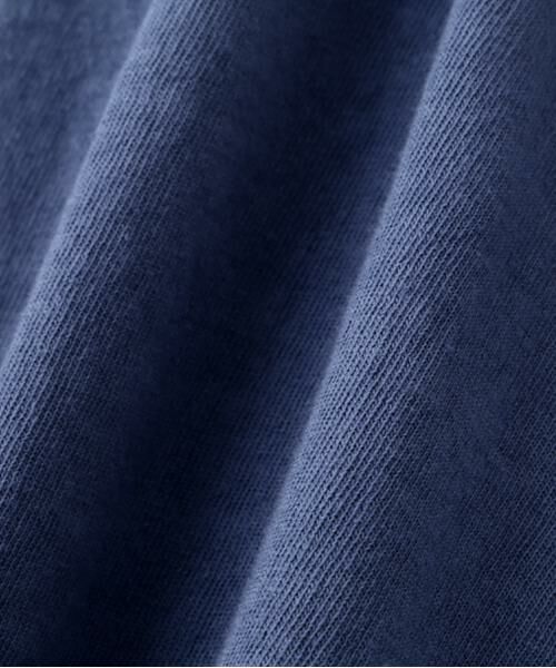 human woman / ヒューマンウーマン カットソー | ◆ラフィ天竺製品染めＴシャツ | 詳細6