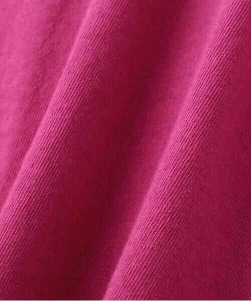 human woman / ヒューマンウーマン カットソー | ◆ラフィ天竺製品染めＴシャツ | 詳細11