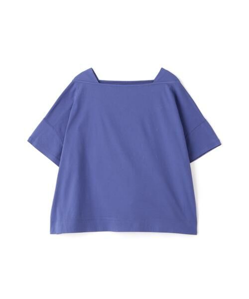 human woman / ヒューマンウーマン カットソー | 【汗ジミ軽減】バック刺繍ロゴプルオーバー | 詳細1