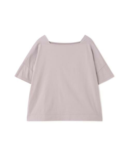 human woman / ヒューマンウーマン カットソー | 【汗ジミ軽減】バック刺繍ロゴプルオーバー | 詳細7