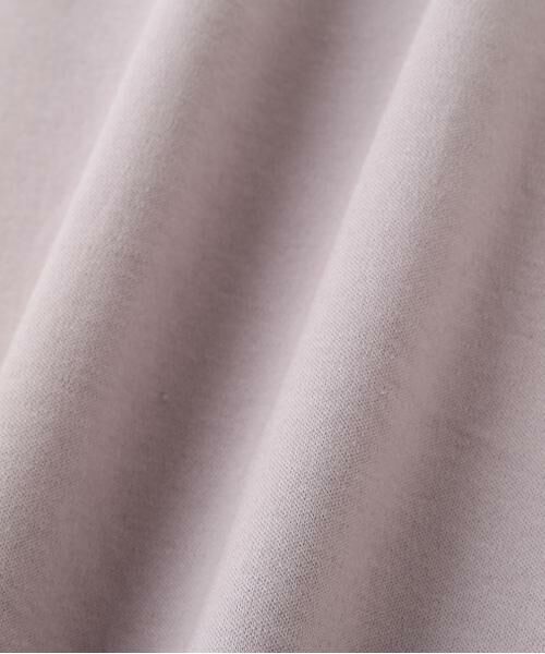 human woman / ヒューマンウーマン カットソー | 【汗ジミ軽減】バック刺繍ロゴプルオーバー | 詳細12