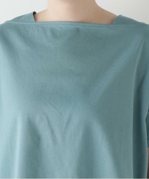 human woman / ヒューマンウーマン カットソー | 【汗ジミ軽減】バック刺繍ロゴプルオーバー | 詳細19