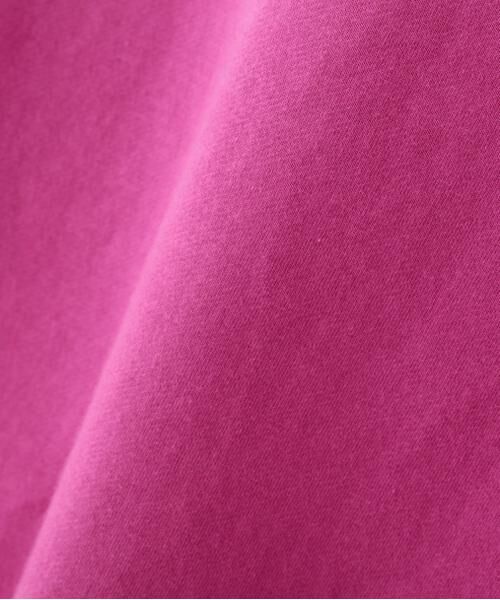 human woman / ヒューマンウーマン カットソー | ◆ミニ裏毛刺繍ロゴプルオーバー | 詳細7