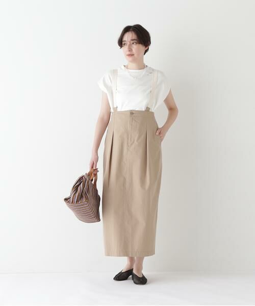 human woman / ヒューマンウーマン カットソー | ◆ミニ裏毛刺繍ロゴプルオーバー | 詳細10