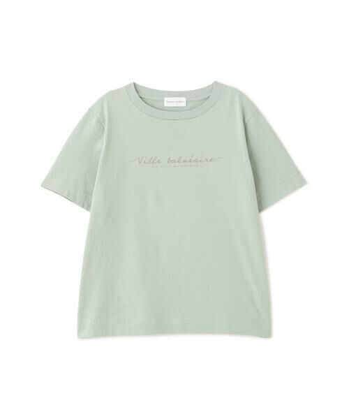 human woman / ヒューマンウーマン カットソー | ◆天竺ロゴＴシャツ | 詳細1