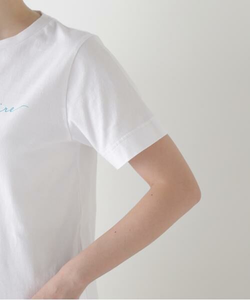 human woman / ヒューマンウーマン カットソー | ◆天竺ロゴＴシャツ | 詳細12