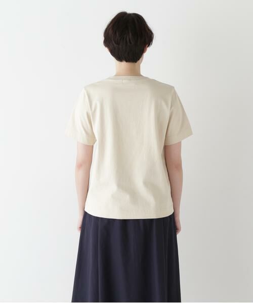◇天竺ロゴTシャツ （カットソー）｜human woman / ヒューマン