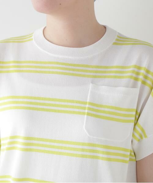 human woman / ヒューマンウーマン ニット・セーター | ◆ランダムボーダープルオーバー | 詳細7