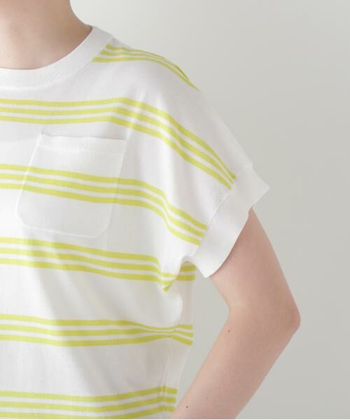 human woman / ヒューマンウーマン ニット・セーター | ◆ランダムボーダープルオーバー | 詳細8