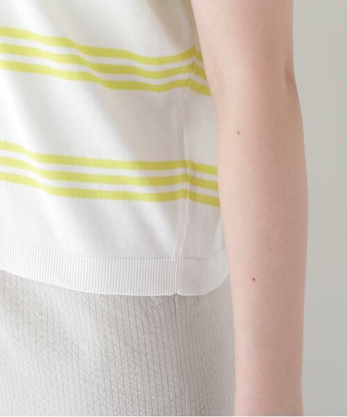 human woman / ヒューマンウーマン ニット・セーター | ◆ランダムボーダープルオーバー | 詳細9