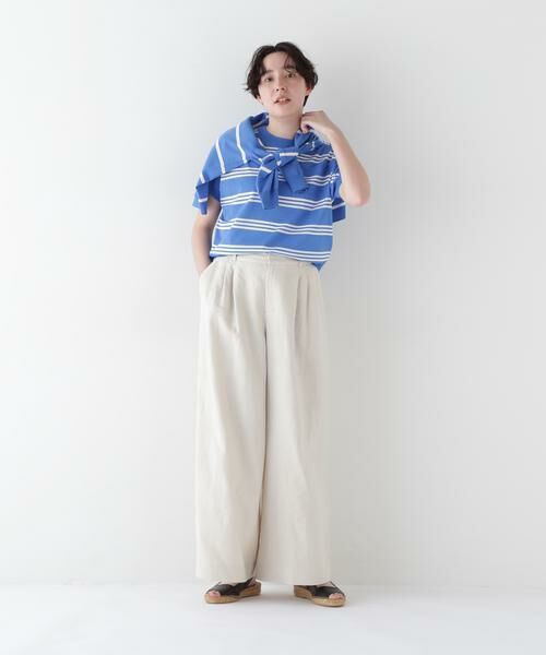 human woman / ヒューマンウーマン ニット・セーター | ◆ランダムボーダープルオーバー | 詳細13