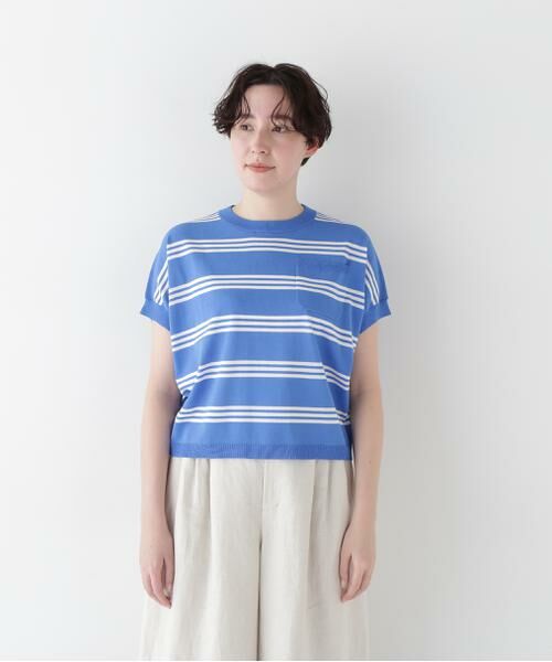 human woman / ヒューマンウーマン ニット・セーター | ◆ランダムボーダープルオーバー | 詳細14