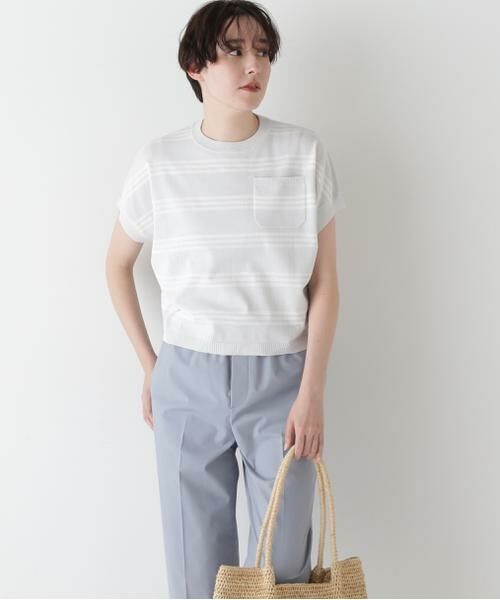 human woman / ヒューマンウーマン ニット・セーター | ◆ランダムボーダープルオーバー | 詳細18