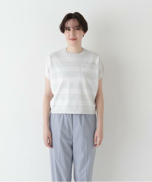 human woman / ヒューマンウーマン ニット・セーター | ◆ランダムボーダープルオーバー | 詳細21