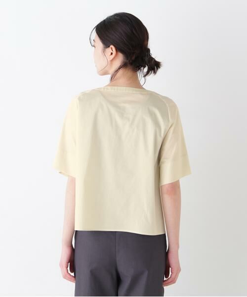 human woman / ヒューマンウーマン シャツ・ブラウス | ◆ボックスシルエットキーネックブラウス | 詳細16