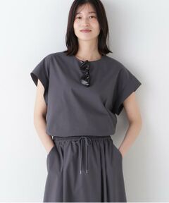 【新品タグ付き】ヒューマンウーマン　2WAYプルオーバー　グリーン　M human woman / ヒューマンウーマン | ファッション通販