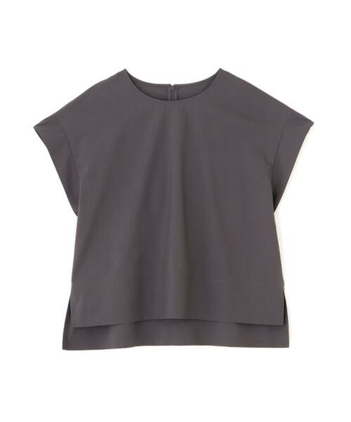 human woman / ヒューマンウーマン シャツ・ブラウス | ◆コットンポリエステルウェザーストレッチフレンチスリーブプルオーバー | 詳細11