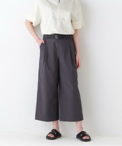 human woman / ヒューマンウーマン パンツ | 【UVカット・接触冷感】クールマックス混ガウチョパンツ