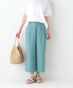 human woman / ヒューマンウーマン パンツ | 【UVカット・接触冷感】クールマックス混ガウチョパンツ