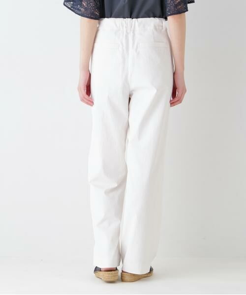 human woman / ヒューマンウーマン パンツ | 【UVカット・接触冷感】クールマックス混ストレートパンツ | 詳細4