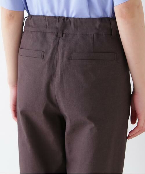 human woman / ヒューマンウーマン パンツ | 【UVカット・接触冷感】クールマックス混ストレートパンツ | 詳細12