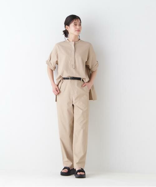 human woman / ヒューマンウーマン パンツ | 【UVカット・接触冷感】クールマックス混ストレートパンツ | 詳細16