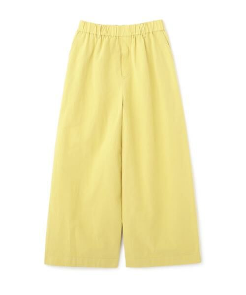 human woman / ヒューマンウーマン パンツ | ◆コットンリネンウェザー近江晒シェフパンツ | 詳細1