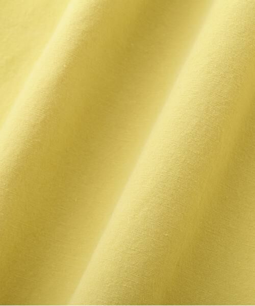 human woman / ヒューマンウーマン パンツ | ◆コットンリネンウェザー近江晒シェフパンツ | 詳細5