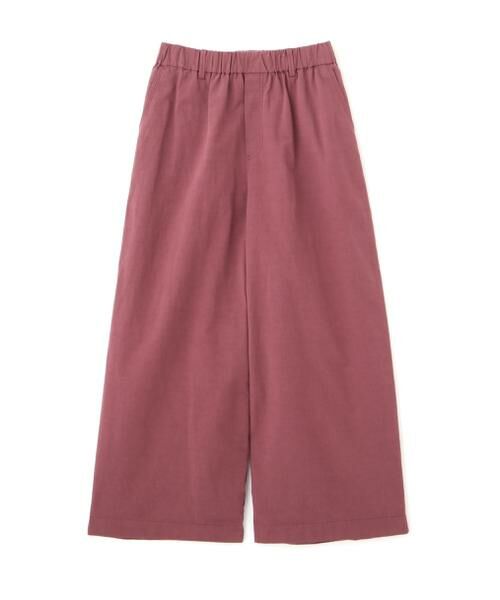 human woman / ヒューマンウーマン パンツ | ◆コットンリネンウェザー近江晒シェフパンツ | 詳細16