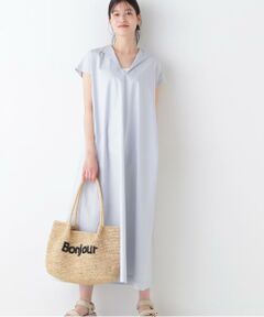 human woman / ヒューマンウーマン ワンピース | ◆タイプライター天日干しワッシャーワンピース