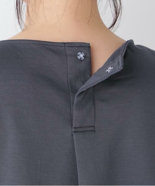 human woman / ヒューマンウーマン カットソー | 【接触冷感】ラッセルレースドッキングカットソープルオーバー | 詳細16