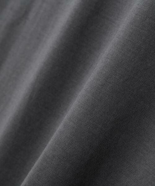 human woman / ヒューマンウーマン カットソー | 【接触冷感】ラッセルレースドッキングカットソープルオーバー | 詳細18