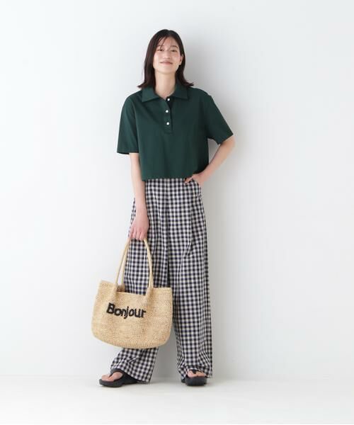 human woman / ヒューマンウーマン カットソー | ◆天竺カットソー | 詳細10