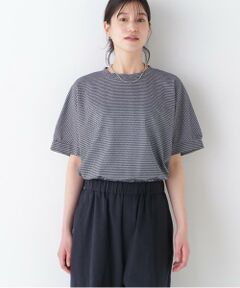 human woman / ヒューマンウーマン カットソー | ◆フィンリーチェックジャカードプルオーバー