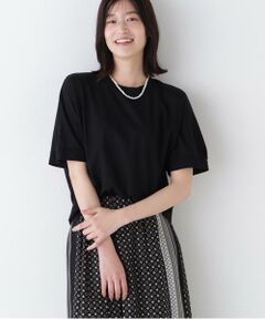 human woman / ヒューマンウーマン カットソー | ◆フィンリーチェックジャカードプルオーバー