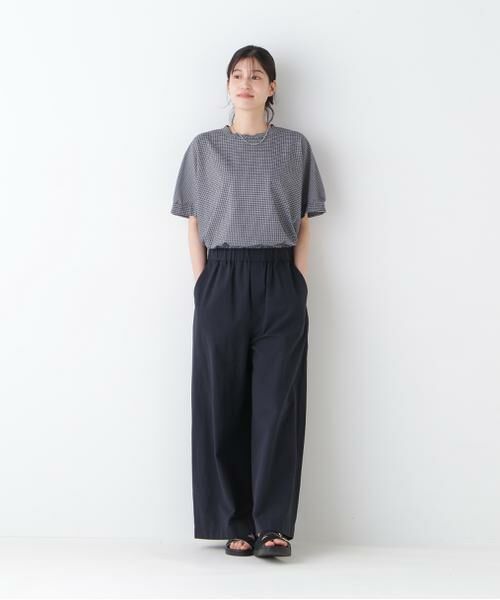 human woman / ヒューマンウーマン カットソー | ◆フィンリーチェックジャカードプルオーバー | 詳細2