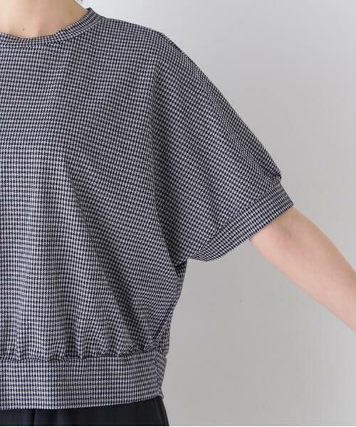 human woman / ヒューマンウーマン カットソー | ◆フィンリーチェックジャカードプルオーバー | 詳細7