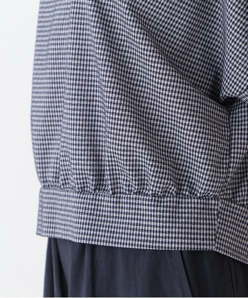 human woman / ヒューマンウーマン カットソー | ◆フィンリーチェックジャカードプルオーバー | 詳細8